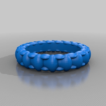 teardrops ring jewelry rings 3d print model - Mito3D