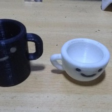 los tés varios anillo de claves llavero impuestos el café la copa 3d print model - Mito3D