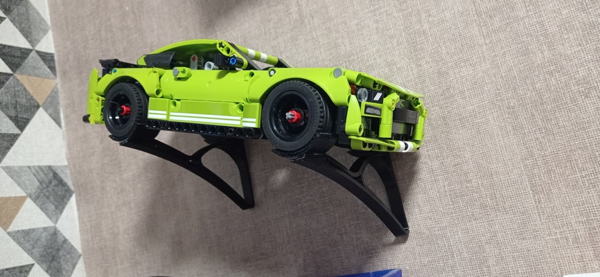 technic cars wall mount game construction 3d print model - Mito3D