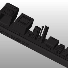 tecnico scatole terreno impostato arte gioco guerra scala Modelli sovietico diorama dettagliata hd hq pronto cast 3d print model - Mito3D