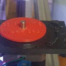 technics 1200 turntable spinning record 3d_printer_parts 3d print model - Mito3D