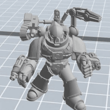 techno soldat jeu 40k amusant passe-temps marine mildcat d'absence du bureau space warhammer jeux 3d print model - Mito3D