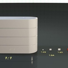 tecpro barrera 3d impresión 1 18 escala modelo arquitectura f1 fórmula seguridad innovación moderno diorama 3d print model - Mito3D