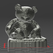 ted bear various teddy nice animal toy 3d print model - Mito3D