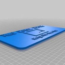 ted cruz firmar reavivar personalizado sign_logos 3d print model - Mito3D