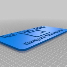ted cruz firmar personalizado sign_logos 3d print model - Mito3D