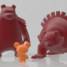 teddiursa ursar ursaluna Pokémon pokemon lendarceus 3d print model - Mito3D