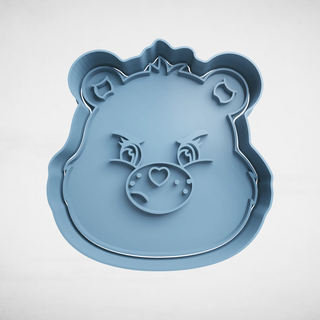teddy bear cookie cutter cutters stl molds 3d print model - Mito3D