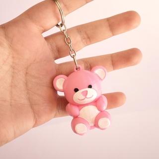 teddy bear keychain 3d print model - Mito3D