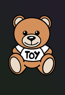teddy bear moschino bear moschino toy stuffed animal teddy bear teddy tender  3d print model - Mito3D