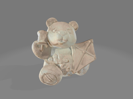 teddy dragon teddy kite decoration  3d print model - Mito3D