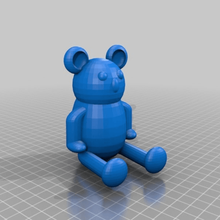 teddybear game toy 3d print model - Mito3D
