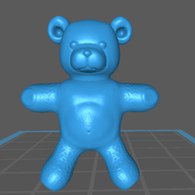 teddybear verschiedene - Spielzeug tragen teddy 3d print model - Mito3D