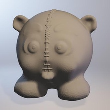 teddycults baby bear series minitoys gadget boy figurine oso artilugio juguetes nio statuette 3d print model - Mito3D