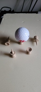 tee 16mm golfe 3d print model - Mito3D