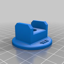 tee bar fascia morsetto pad magnete attrezzo mano utensili lavorazione legno 3d print model - Mito3D