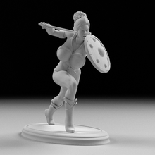 Teela art maîtrise univers guerriers amazone femelle 3d print model - Mito3D