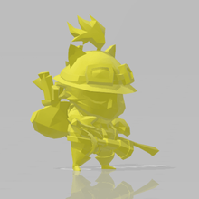 teemo collection 7 skins + shrooms game lol league legends champion character toy gamer skin 3d print model - Mito3D