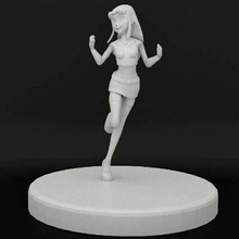 adolescente titãs fogo estelar estatueta estátua Adolescência Rapazes Estrela figura dc desenho animado 3d print model - Mito3D