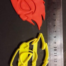 teen titans go robin face cutter cokie verschiedene 3d print model - Mito3D