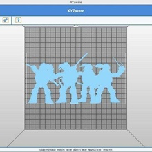 adolescent mutant Ninga tortues 3d silhouettes art 3d print model - Mito3D