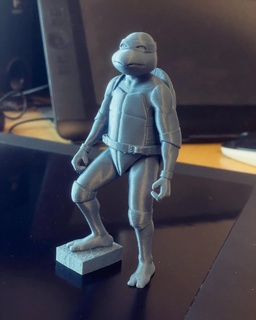 adolescente mutante ninja tartaruga Raffaello tmnt tartarughe figura 3d print model - Mito3D