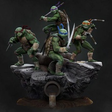 teenage mutant ninja turtles diorama tmnt art tmnt diorama ninja mutant teenage teenage mutant ninja turtle turtles statue sculpt