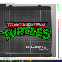 adolescente mutante ninja tartarughe logo 3d print model - Mito3D