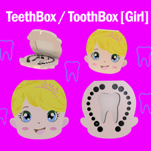 teeth box tooth girls v2 girl container 3d print model - Mito3D