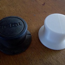 tefal lid handle home cover 3d print model - Mito3D