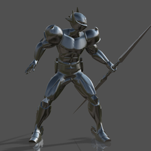 tekkaman + spear tokusatsu action figure 3d model 3d print model - Mito3D