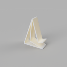 support téléphone soutien conception maison bureau pratique 3d print model - Mito3D