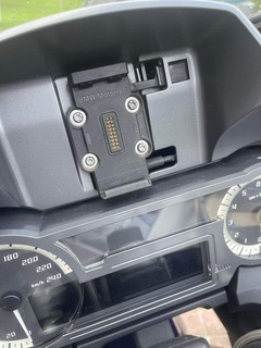 Telefon Halter Unterstützung BMW rt gs kompatibel Garmin Motorrad GPS Kojote wackeln moto Stand 3d print model - Mito3D