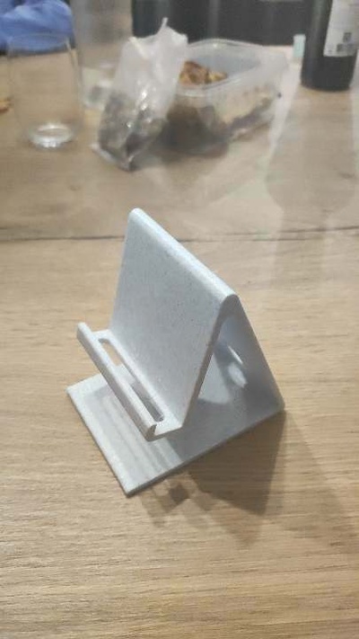 telephone support 3d print model - Mito3D