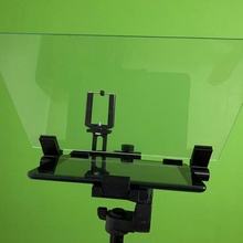 teleprompter artilugio película rodaje equipo Youtube grabar cámara teléfono tableta 3d print model - Mito3D