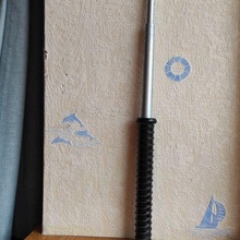 telescopic baton sword blade swords matte 3d print model - Mito3D