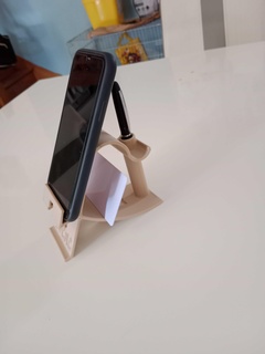 telphone phone support office pen card visit 3d print model - Mito3D