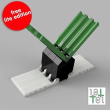 teltel lite definitive sprue organizer tool miniature art maker model kits gunpla gundam 3d print model - Mito3D
