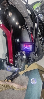 temperatura orologio supporto elettrico scooter controllori 3d print model - Mito3D