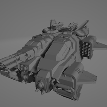 tempesta speeder massa 40k crociata warhammer spazio marino sbarcare 3d print model - Mito3D