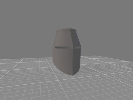 templar knight helmet v1 3d model darksouls game prop 3d print model - Mito3D