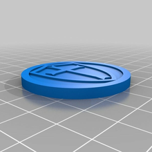 templar shield marker games 3d print model - Mito3D