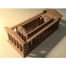 templo concordia estrutura pedra monumentos itália histórico prédio arqueológicos história 3d print model - Mito3D