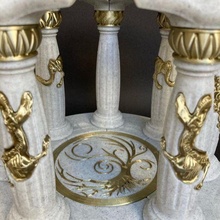 tapınak şakak mabet oluşturma mimari Sanat Yunan sütunlar mermer 3d print model - Mito3D