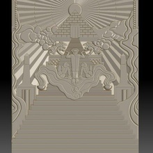 tapınak şakak mabet kanka Sanat hayalet avcıları kapı ruhlar hayaletler zuul 3d print model - Mito3D