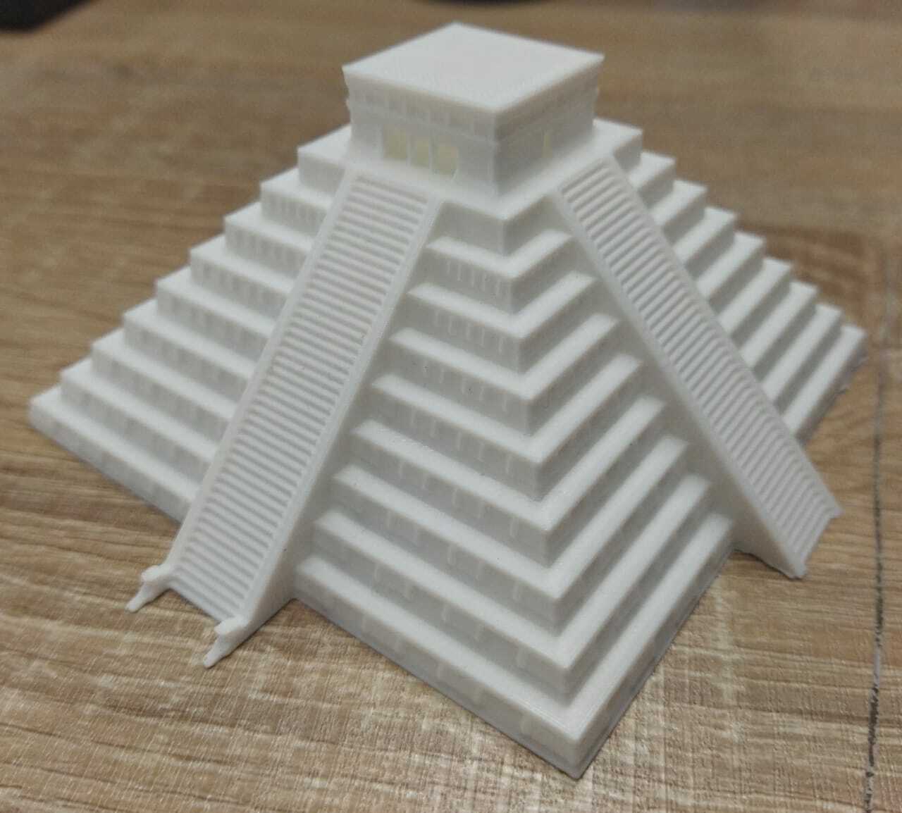 Tempel Kukulkan Pyramide chichen itza 3D print model - Mito3D