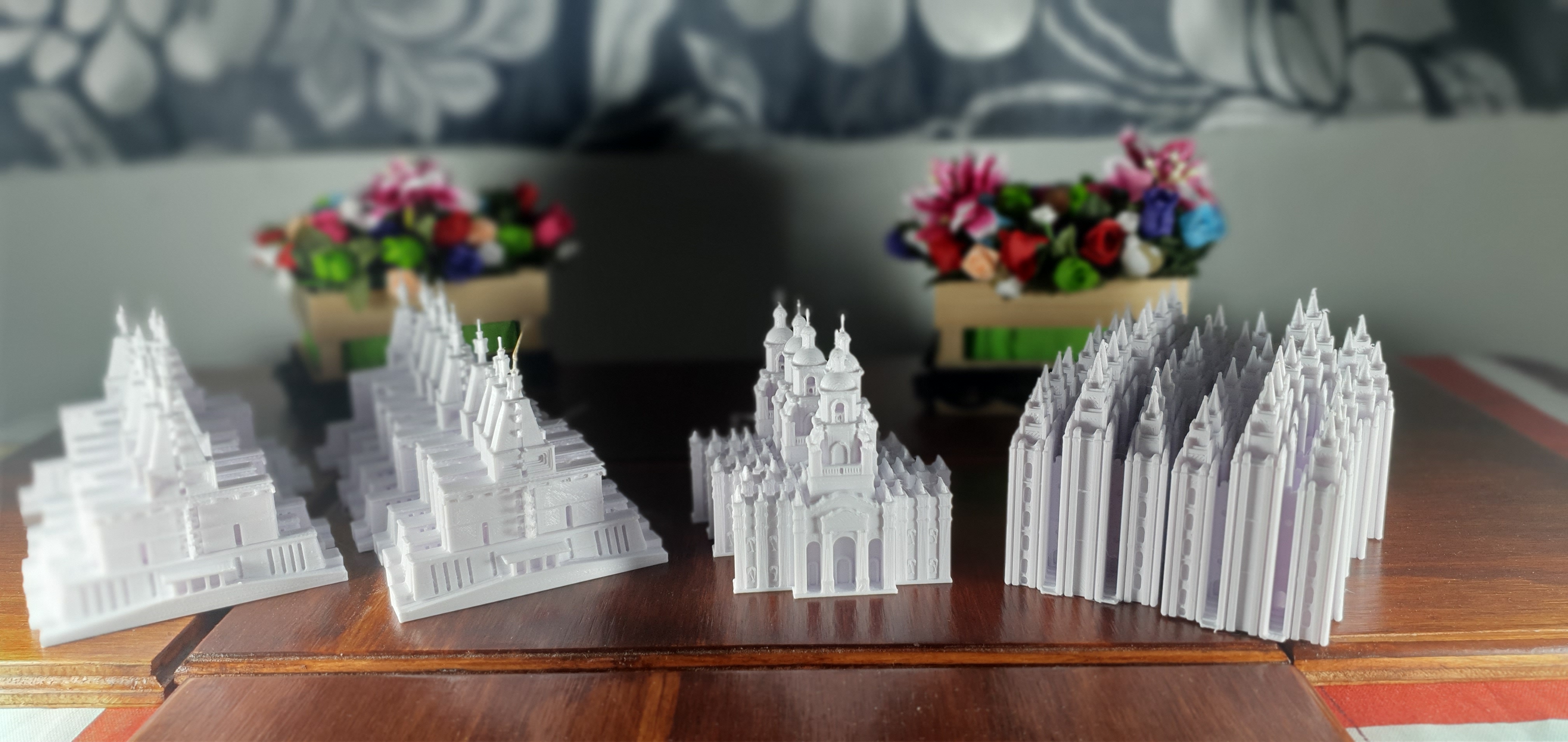 Tempel Welt Süd Reliefs Paket lds Mexiko 3D print model - Mito3D