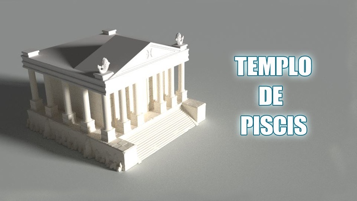 templo de piscis completo game 3d print model - Mito3D