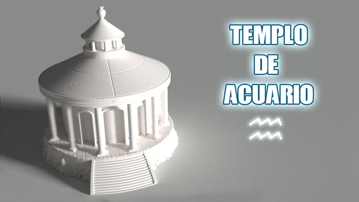 templo decacuario completo juego 3d print model - Mito3D