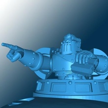 tenebricosus Angelus tank mürettebat 3d print model - Mito3D